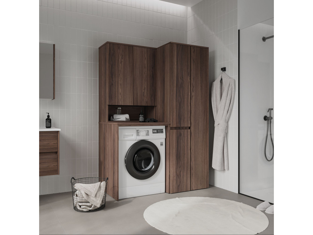 Armario de baño «Solis 60» -  cm - Nogal oscuro