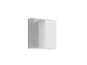Mueble de baño con espejo «Purus 65» - 63 x 18 x 68 cm - Blanco