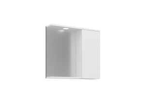 Mueble de baño con espejo «Purus 80» - 75 x 18 x 68 cm - Blanco