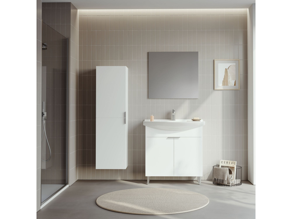 Espejo decorativo de madera «Purus 80» -  cm - Transparente