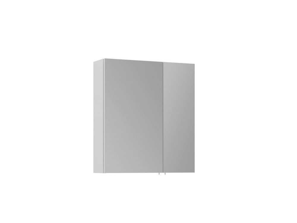 Mueble de baño con espejo «Side 60» - 60 x 16 x 66 cm - Blanco mate