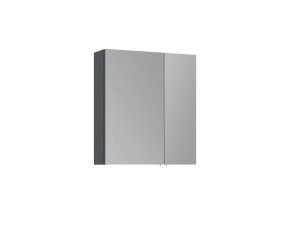 Mueble de baño con espejo «Side 60» - 60 x 16 x 66 cm - Antracita mate