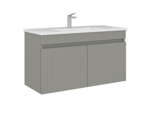 Mueble para lavabo «Tivoli 100» - 100 x 45 x 57 cm - Mate Cashmere