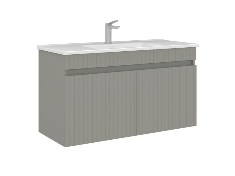 Mueble para lavabo «Tivoli 100» - 100 x 45 x 57 cm - Mate Cashmere