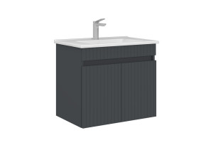 Mueble para lavabo «Tivoli 65» - 65 x 45 x 57 cm - Antracita mate
