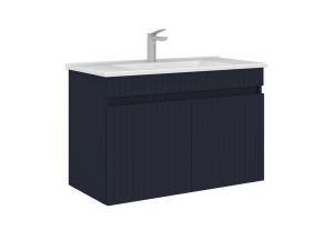 Mueble para lavabo «Tivoli 85» - 85 x 45 x 57 cm - Azul marino mate