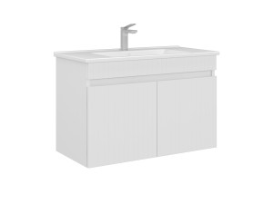 Mueble para lavabo «Tivoli 85» - 85 x 45 x 57 cm - Blanco mate