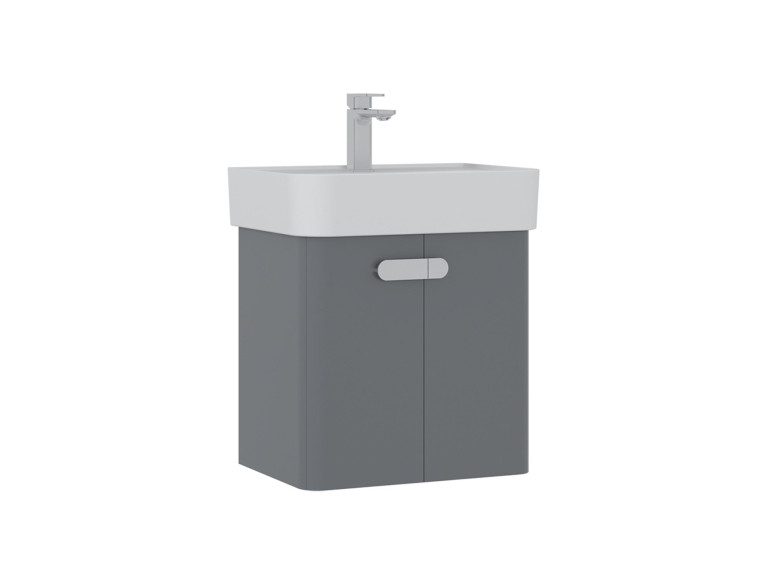 Mueble para lavabo «Orbit 55» - 55 x 38 x 62 cm - Gris