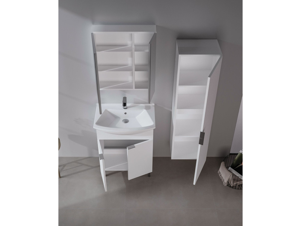 Mueble para lavabo «Purus 65» - 65 x 50 x 83 cm - Blanco