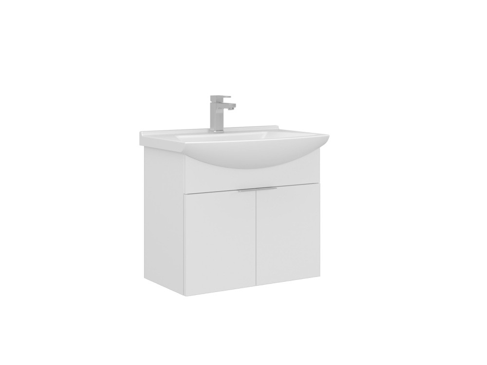 Mueble para lavabo «Purus 65» - 65 x 50 x 58 cm - Blanco