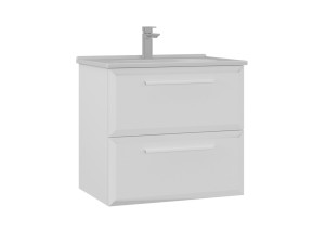 Mueble para lavabo «Nuvola 65 v2» - 65 x 50 x 62 cm - Blanco