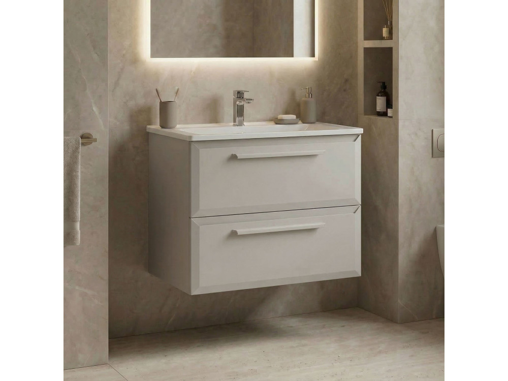 Mueble para lavabo «Nuvola 65 v2» - 65 x 50 x 62 cm - Cashmere