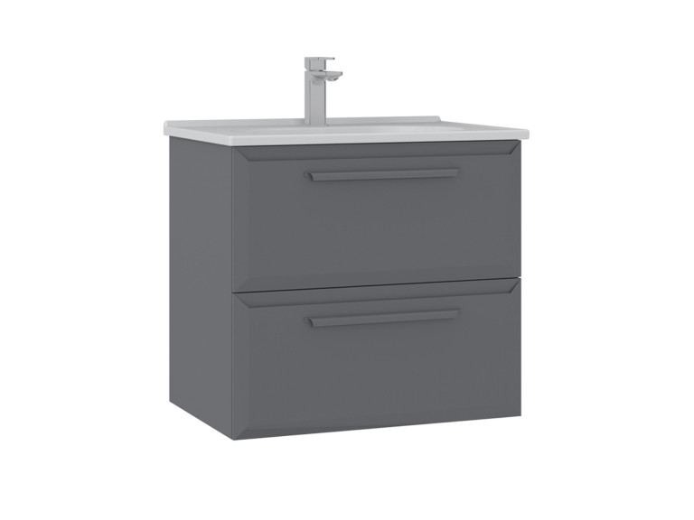 Mueble para lavabo «Nuvola 65 v2» - 65 x 50 x 62 cm - Gris