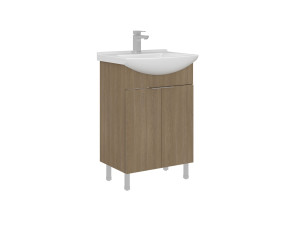 Mueble para lavabo «Purus 55» - 55 x 50 x 83 cm - Roble Sonomo