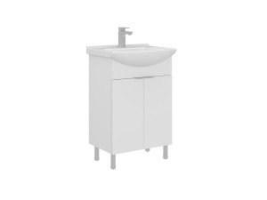 Mueble para lavabo «Purus 55» - 55 x 50 x 83 cm - Blanco