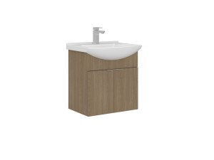 Mueble para lavabo «Purus 55» - 55 x 50 x 58 cm - Roble Sonomo