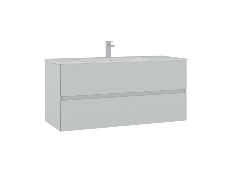 Mueble para lavabo «Nest 121 v2» - 121 x 51 x 55 cm - Mate Cashmere