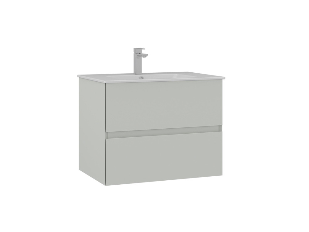 Mueble para lavabo «Nest 71 v2» - 71 x 51 x 55 cm - Mate Cashmere