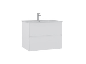 Mueble para lavabo «Nest 71 v2» - 71 x 51 x 55 cm - Blanco mate