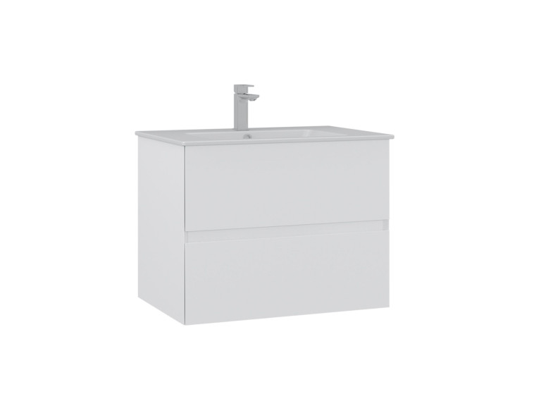 Mueble para lavabo «Nest 71 v2» - 71 x 51 x 55 cm - Blanco mate