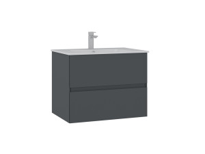Mueble para lavabo «Nest 71 v2» - 71 x 51 x 55 cm - Antracita mate