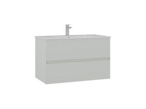 Mueble para lavabo «Nest 91 v2» - 91 x 51 x 55 cm - Mate Cashmere