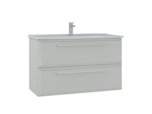 Mueble para lavabo «Nuvola 100 v2» - 100 x 50 x 62 cm - Cashmere