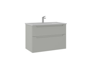 Mueble para lavabo «Messina 85 v2» - 85 x 45 x 55 cm - Mate Cashmere