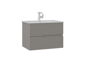 Mueble para lavabo «Moonlight 70 v2» - 71 x 51 x 51 cm - Matte Mink