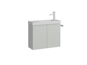 Mueble para lavabo «Ferla 60» - 60 x 22 x 50 cm - Mate Cashmere