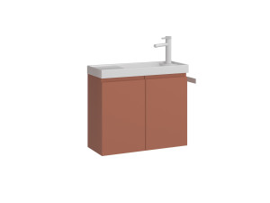 Mueble para lavabo «Ferla 60» - 60 x 22 x 50 cm - Canela mate