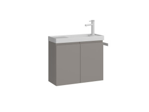 Mueble para lavabo «Ferla 60» - 60 x 22 x 50 cm - Matte Mink