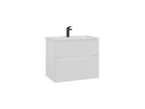 Mueble para lavabo «Messina 65 v2» - 65 x 45 x 55 cm - Blanco mate