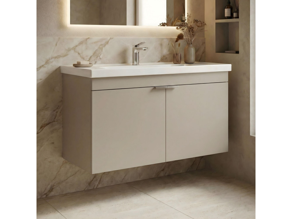 Mueble para lavabo «Desna 100» - 100 x 45 x 58 cm - Arena