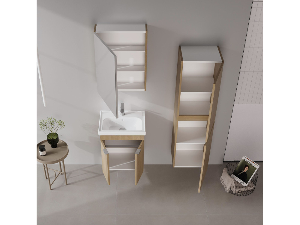 Mueble para lavabo «Desna 50» - 50 x 38 x 58 cm - Roble Sonomo