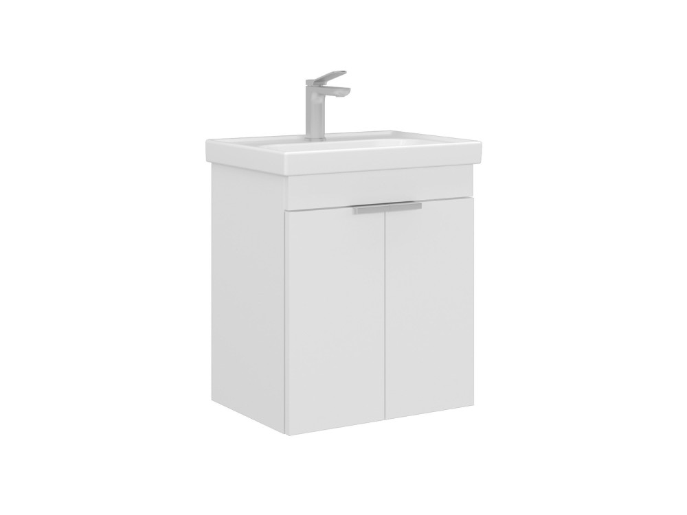 Mueble para lavabo «Desna 50» - 50 x 38 x 58 cm - Blanco mate