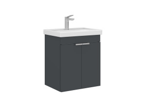 Mueble para lavabo «Desna 50» - 50 x 38 x 58 cm - Antracita mate