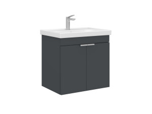 Mueble para lavabo «Desna 60» - 60 x 45 x 58 cm - Antracita mate