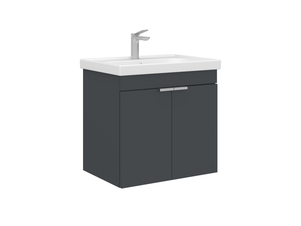 Mueble para lavabo «Desna 60» - 60 x 45 x 58 cm - Antracita mate