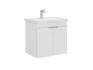Mueble para lavabo «Desna 60» - 60 x 45 x 58 cm - Blanco mate