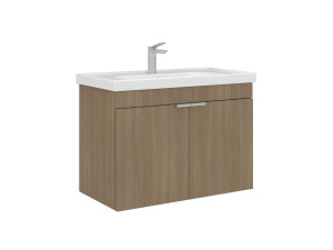 Mueble para lavabo «Desna 80» - 80 x 45 x 58 cm - Roble Sonomo