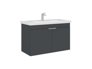 Mueble para lavabo «Desna 90» - 90 x 45 x 58 cm - Antracita mate