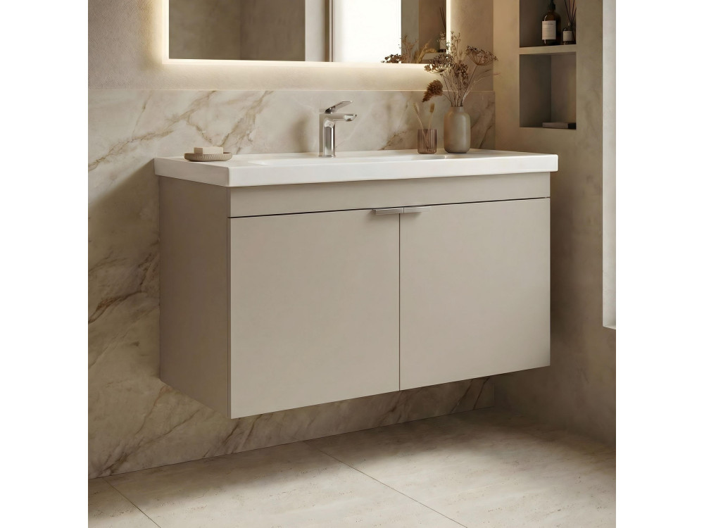 Mueble para lavabo «Desna 90» - 90 x 45 x 58 cm - Arena