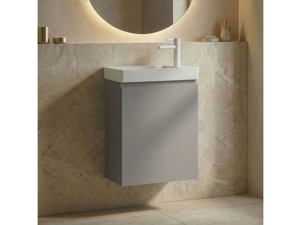 Mueble para lavabo «Ferla 40» - 40 x 22 x 50 cm - Matte Mink