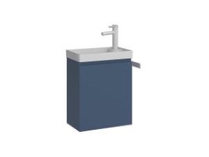 Mueble para lavabo «Ferla 40» - 40 x 22 x 50 cm - Azul petróleo