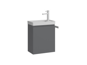 Mueble para lavabo «Ferla 40» - 40 x 22 x 50 cm - Gris mate