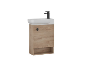Mueble para lavabo «Begonya 55» - 53 x 33 x 75 cm - Roble
