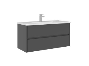 Mueble para lavabo «Arno 100» - 100 x 45 x 52 cm - Antracita