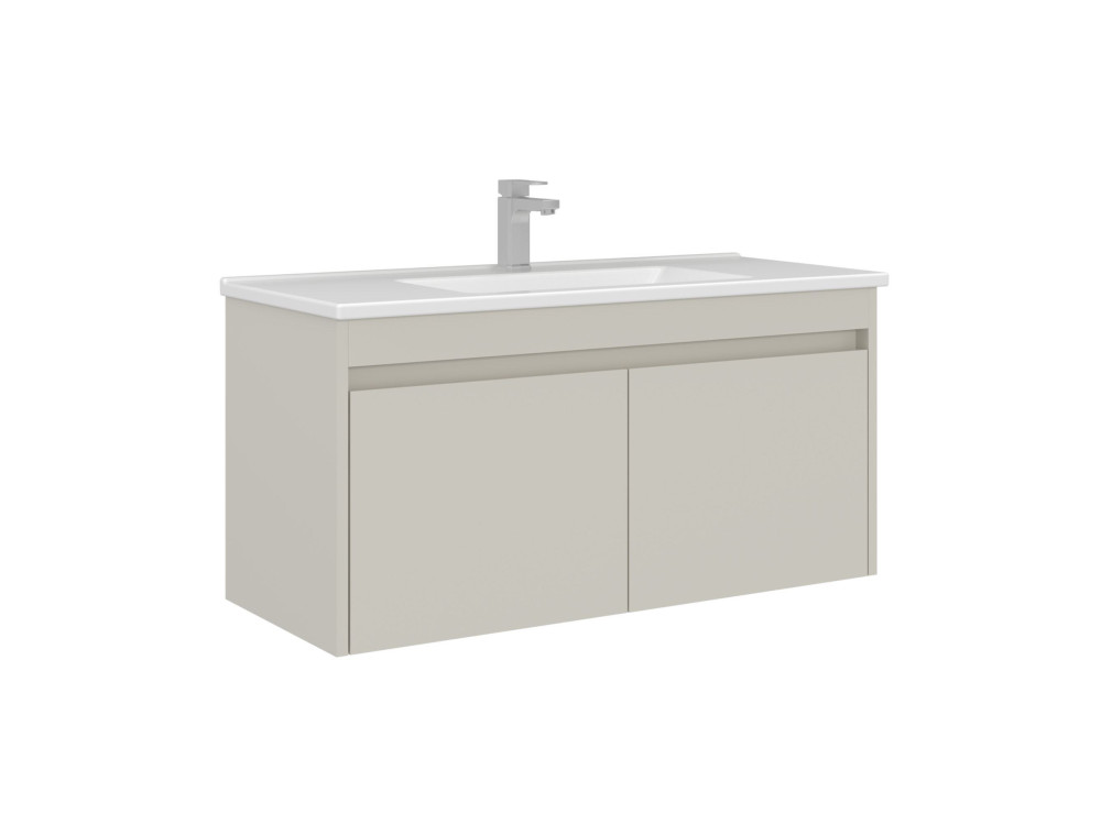 Mueble para lavabo «Arno 100» - 100 x 45 x 52 cm - Cashmere