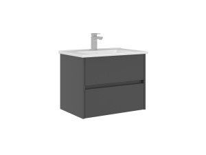 Mueble para lavabo «Arno 65» - 65 x 45 x 52 cm - Antracita